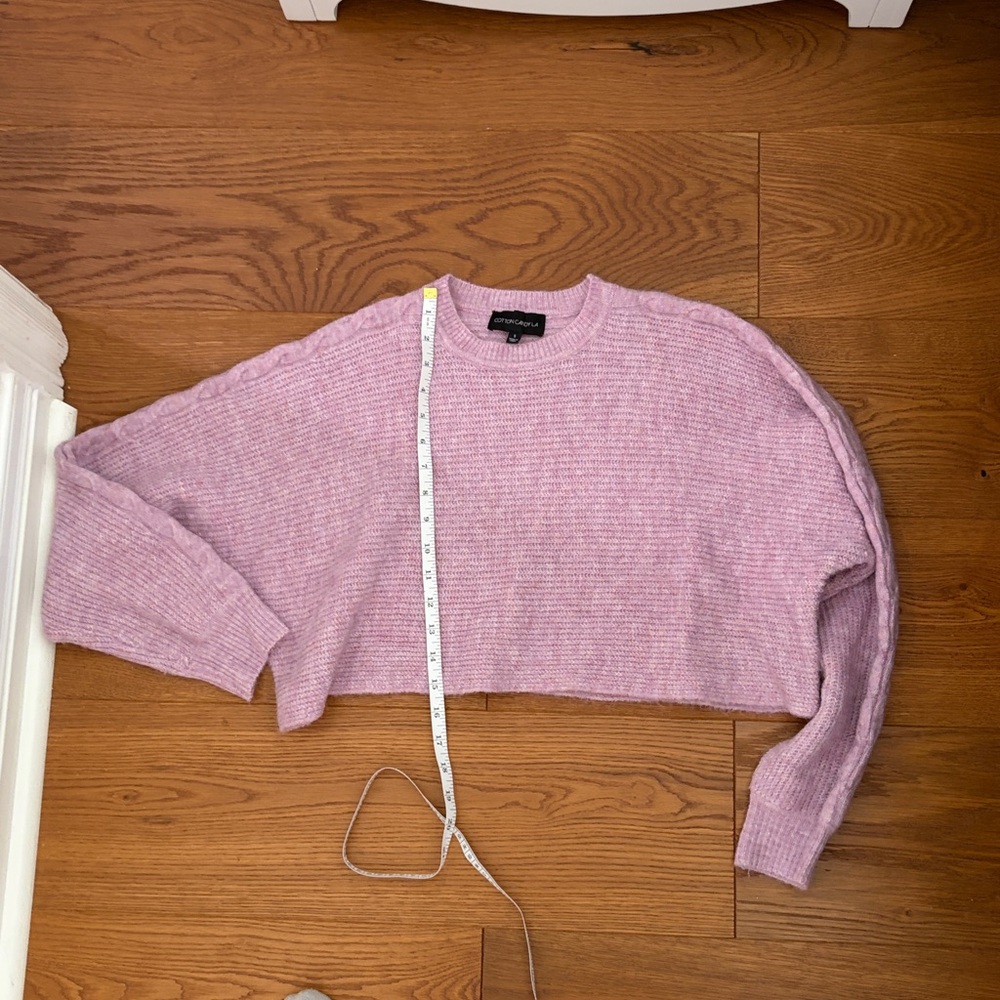 Cotton Candy Pink Sweater